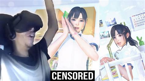 Japanese Girlfriend In Virtual Reality Oculus Rift Touch Vr Kanojo Benchmark Youtube