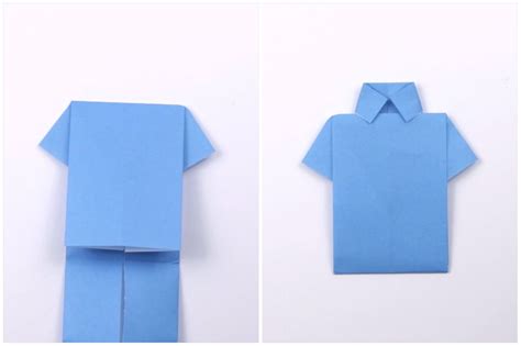 Origami Ideas Step By Step Origami Shirt Instructions