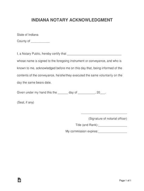 Arizona Notary Acknowledgement Form Fill Out And Sign Printable Pdf Template Airslate Signnow