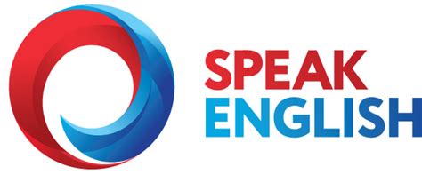 Логотип центра изучения английского языка Speak English