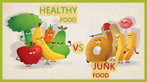Presentation On Junk Food And Healthy Food