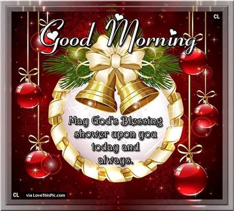 Good Morning Christmas Blessings Quote Pictures Photos And Images For