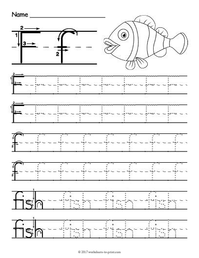 15 Useful Letter F Worksheets For Toddlers Kitty Baby Love