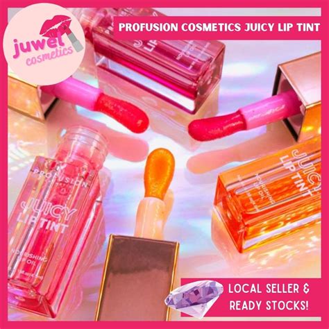 Profusion Cosmetics Juicy Lip Tint Glossy And Nourishing Lip Oil