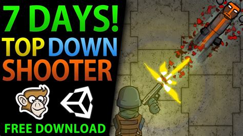 I Made A Top Down Shooter In 7 Days Youtube