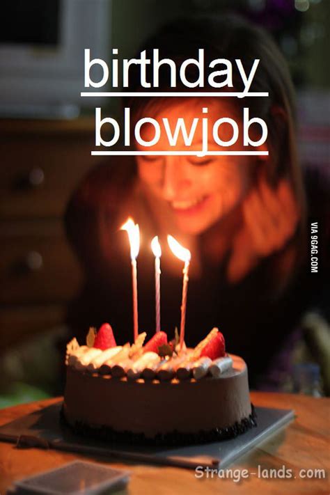 Birthday Blowjob Gag