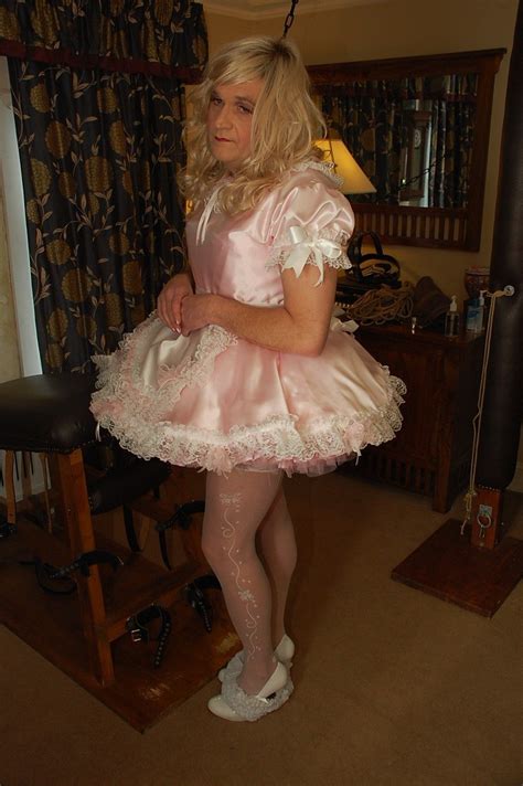 S8 406 Sissy Maid Orgasm Shemale Submissive 2 Colours Kathy