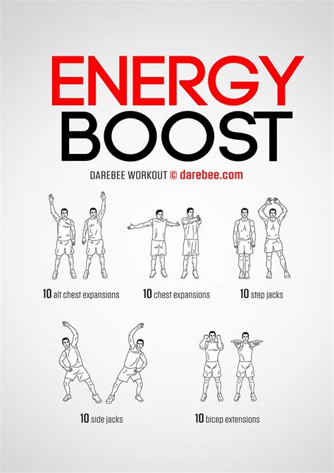Energy Boost Workout Boost Energy Nerdy Workout Workout