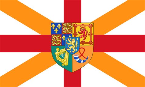 alt history flag of the anglo dutch empire 1689 1806 r vexillology