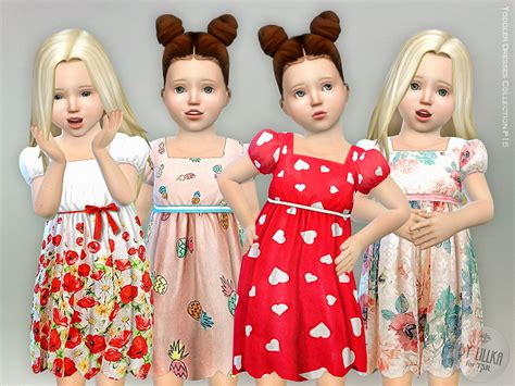 The Sims Resource Toddler Dresses Collection P15