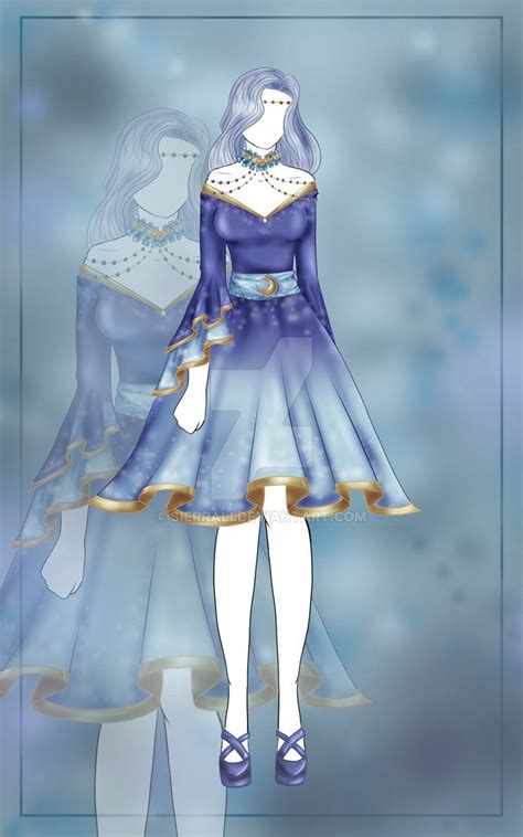 Learn how to draw dress design pictures using these outlines or print 236x283 18 best photos of anime clothes design drawings. 'Winter Wonderland' - Outfit Adoptable #1 CLOSED by Sierrali | Anime dress, Dress sketches ...