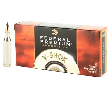 Federal Premium V Shok 243 Winchester 55gr Nosler Ballistic Tip 20box