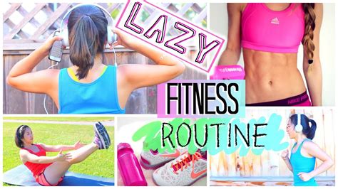 Lazy Fitness Routine For Teenagers How To Get Fit Fast Youtube