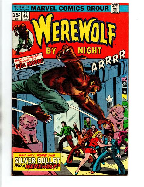 Werewolf By Night 23 Ploog Marvel Horror 1974 Vf Comic Books Bronze Age Marvel