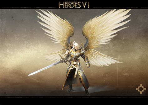 Heroes IV Warrior Angel Male Angels Angels And Demons Fantasy Sword Fantasy Warrior Fantasy