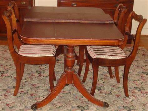 Duncan Phyfe Reproduction Dining Table Breakfast Ashley Furniture Room