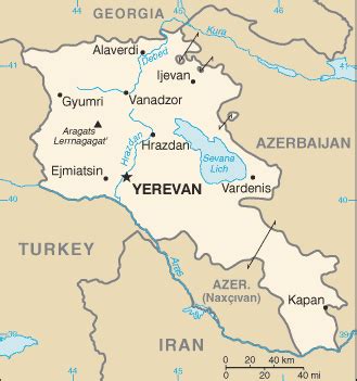 Tripadvisors armenien karte mit hotels, pensionen und hostels: Armenien - Landkarte und Geographie