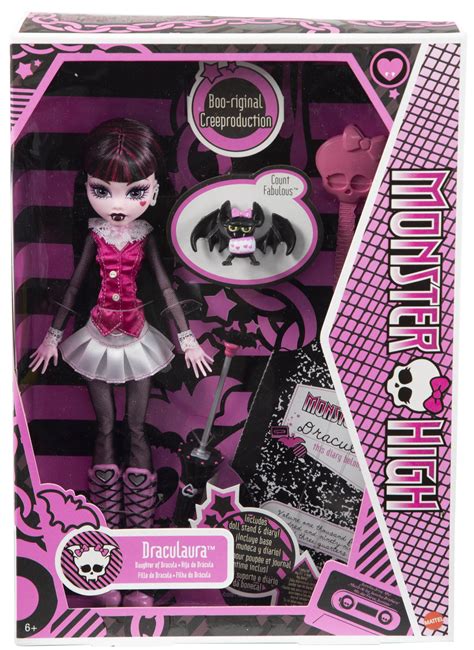 Monster High Skullector Dracula Doll 2022 Le In Hand