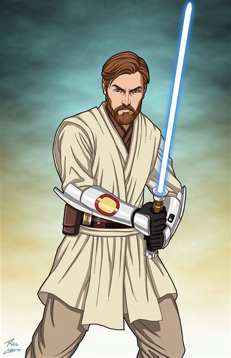 Obi Wan Kenobi Commission By Phil Cho On Deviantart