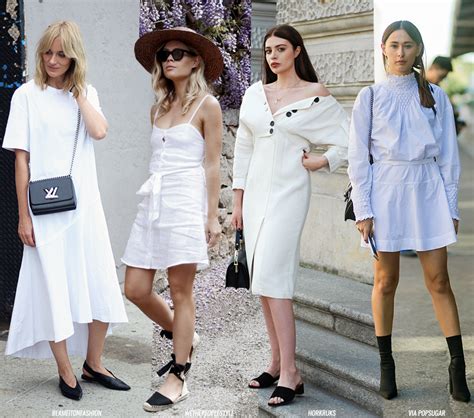 8 Different White Summer Dresses Blue Is In Fashion This Year