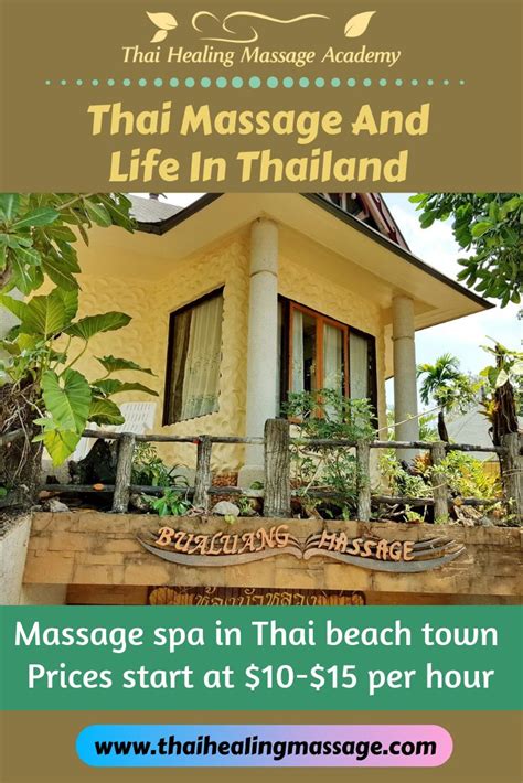 Thai Massage Spas In Thailand Thai Massage Thai Beach Massage