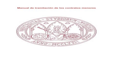 manual de tramitación de los contratos menores [pdf document]