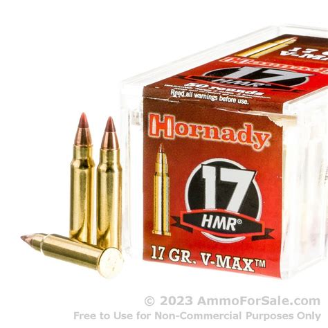 500 Rounds Of Discount 17gr V Max 17hmr Ammo For Sale By Hornady