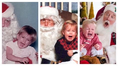 Kids Crying With Santa