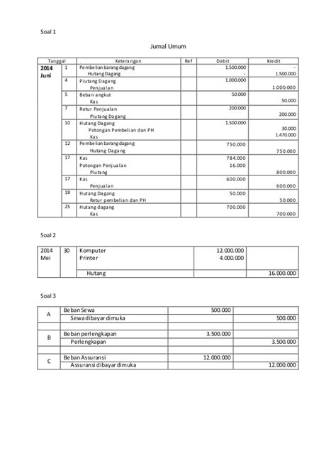 We did not find results for: Contoh Soal Dan Jawaban Jurnal Akuntansi Pemerintahan ...