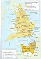 Map of the Norman Conquest of England (Illustration) - World History ...