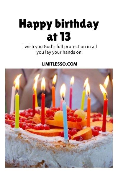 2020 Top 13th Birthday Wishes Greetings And Quotes Limitlesso