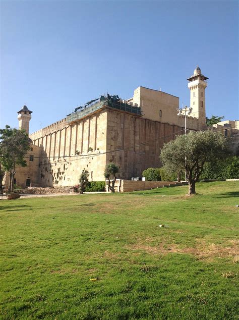 58 The Cave Of Machpelah Ibrahimi Mosque In Hebron Haram Palestine