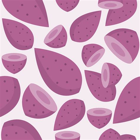 Purple Sweet Potato Vector Art Icons And Graphics For Free Download