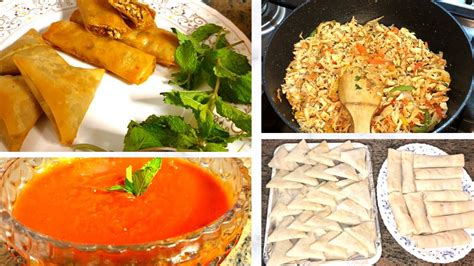 3 Ramadan Iftar Snacks Preparation Freezing Items Alo Ke Samose Spring