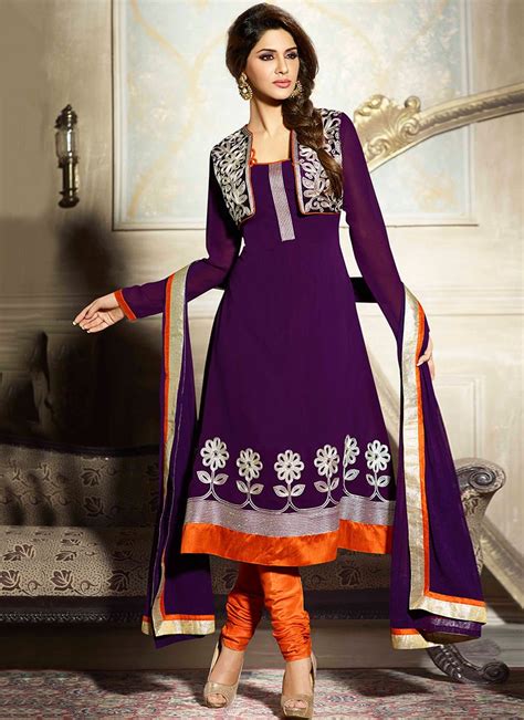 Latest Indian Kalidar Suits Best Salwar Kameez 2014 15 Collection For Women