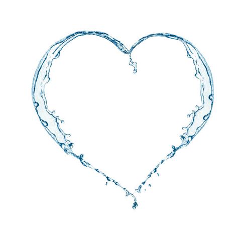 3300 Water Splash In Heart Shape Stock Photos Pictures And Royalty