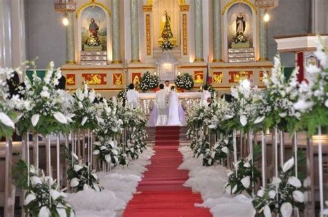 Altar Decorations Wedding Amazing Church Wedding Decor With Pin Church