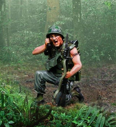 Toy Soldiers Collectors Showcase Vietnam War Cs00950 Us Marine