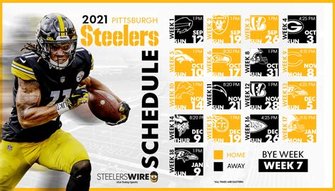 The Best 10 Steelers Game Schedule 2021 Tellquoteq