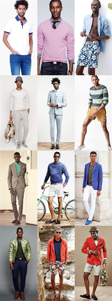 Colours That Match Or Complement Darkblack Skin Men Outfit Inspiration Lookbook Clothing