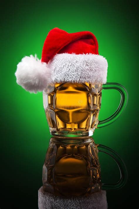 Christmas Beer Mug Stock Photo Image Of Glass Colored 63868488