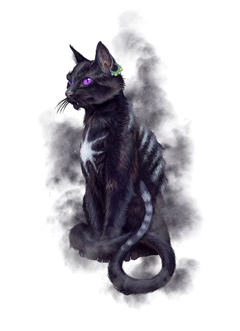 Cat Agathion Familiar Pathfinder Pfrpg Dnd Dandd D20 Fantasy Grand Chat