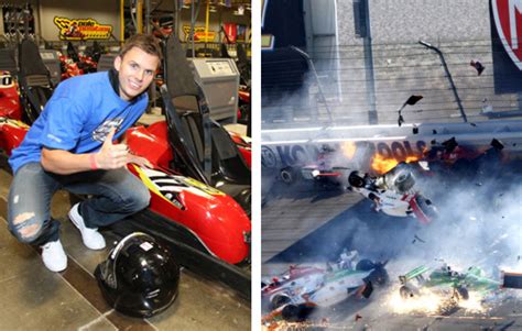 Horrific Indy Car Crash Takes The Life Of Driver Dan Wheldon [video]