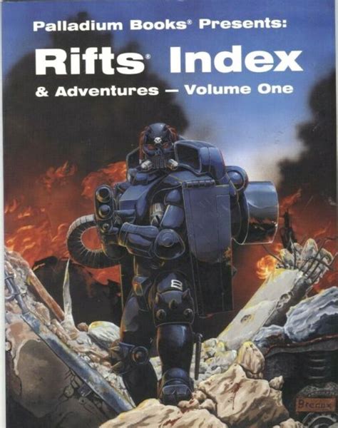 Palladium Rpg Rifts Index And Adventures Vol 1 Sc Pal 823 For Sale