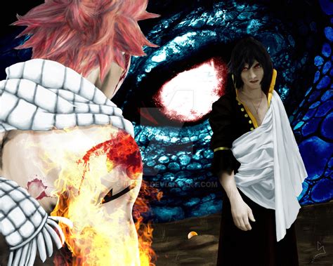 Natsu Vs Zeref Fairy Tail By Iindus On Deviantart