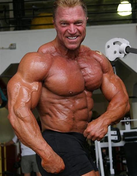 Gary Strydom In His Early 50s Bodybuilding