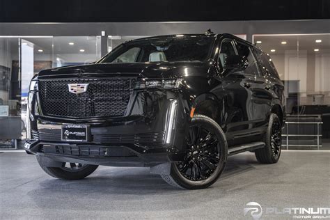 Sold 2021 Cadillac Escalade Sport With Platinum Blackout Pacakge