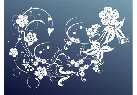 White Floral Scroll Download Free Vector Art Stock Graphics And Images