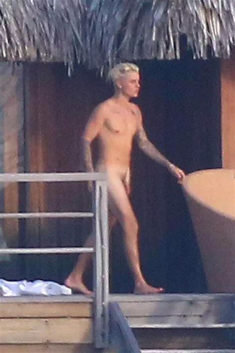 FOTOS De Justin Bieber Desnudo En Bora Bora Encienden Internet Fotos NSFW OrgulloLGBT Co