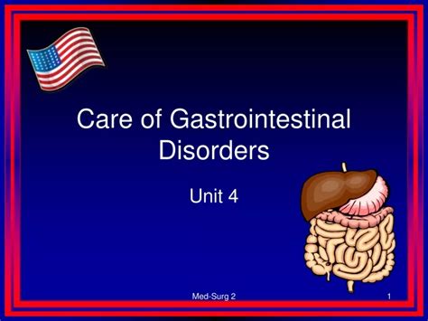 Ppt Care Of Gastrointestinal Disorders Powerpoint Presentation Free